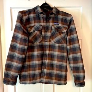 Patagonia Men's Insulated Flannel Jacket Shirt